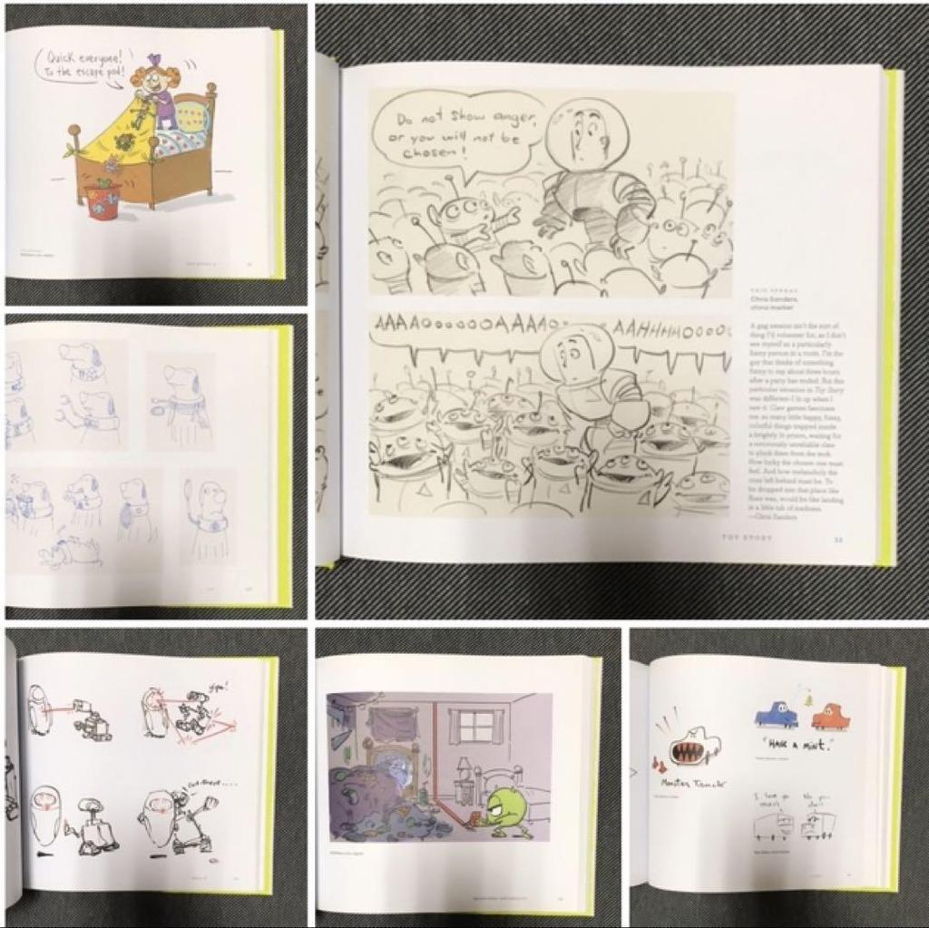 [USED] Disney Pixar Illustration Collection FUNNY!