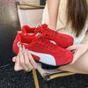 Retro Mesh Breathable Red Soft-soled Forrest Gump Shoes 2025 Thick-soled Shit-stepping Summer New Sports and Leisure Women's Shoes
