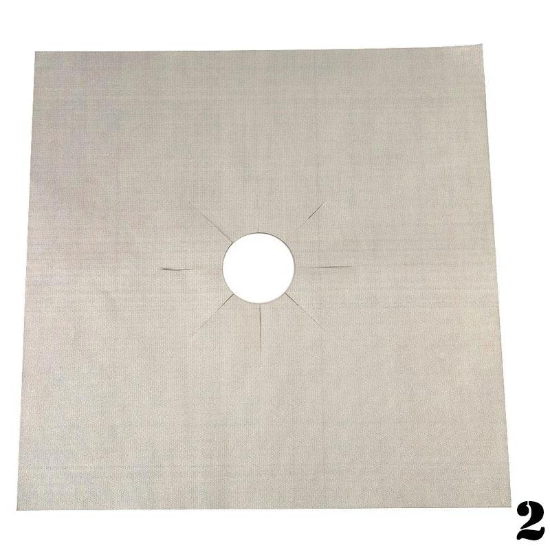 

Антипригарні захисні накладки для газової плити Захисна накладка для конфорки плити Кухонні аксесуари 0.12mm