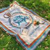 Bohemian Knitted Outdoor Mat & Blanket