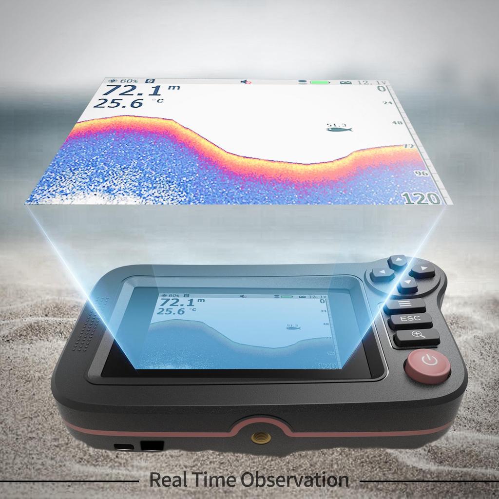 Wireless Desktop Fish Finder - Bilingual Support, Easy Delivery, Cross-Border Access