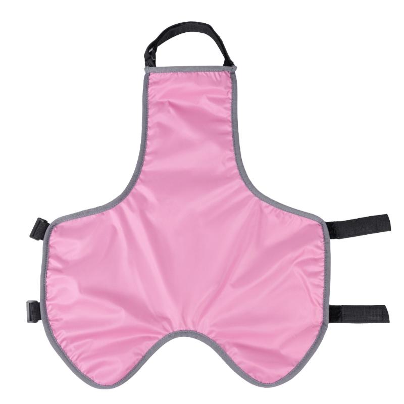 

Reusable Pet Belly Wrap Waterproofed Dog Diaper Cover Multiple Size Belly Bands Suitable for Corgis French M розовый