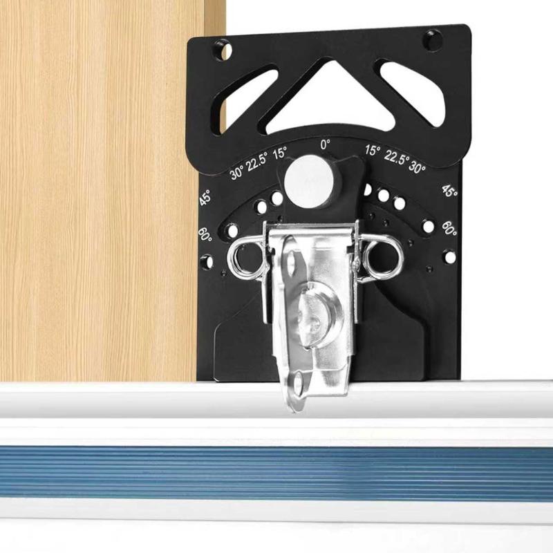 High Precise Angle Track Cutter Angle Square Guide Durability Aluminum for Accurate Woodworking Projects Cutting Track