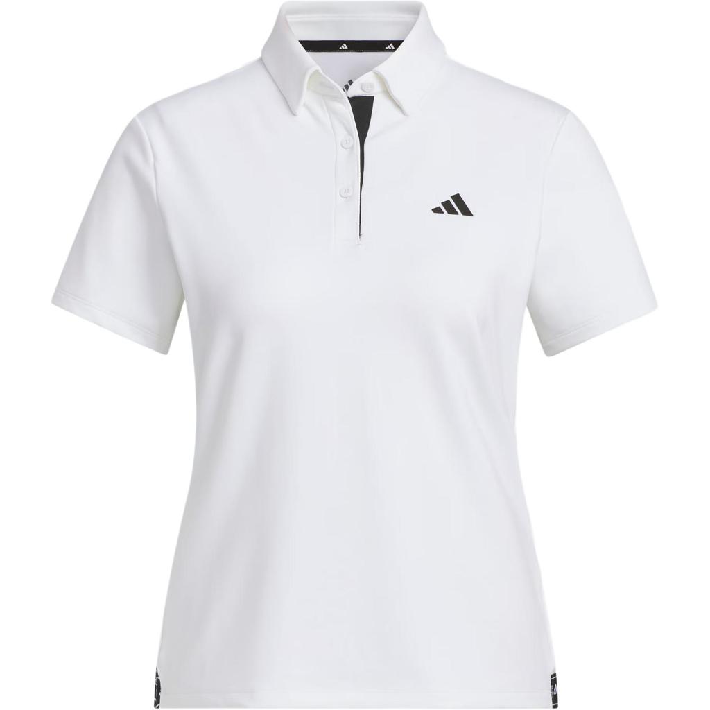 Adidas Short Sleeve Logo Golf Polo Shirt Women tops JM3015
