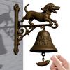 Shopkeepers Bell Halloween Witch Bell Vintage Metal Welcome Doorbell Home Office Entrance Door Wall Mount Decorative Bell