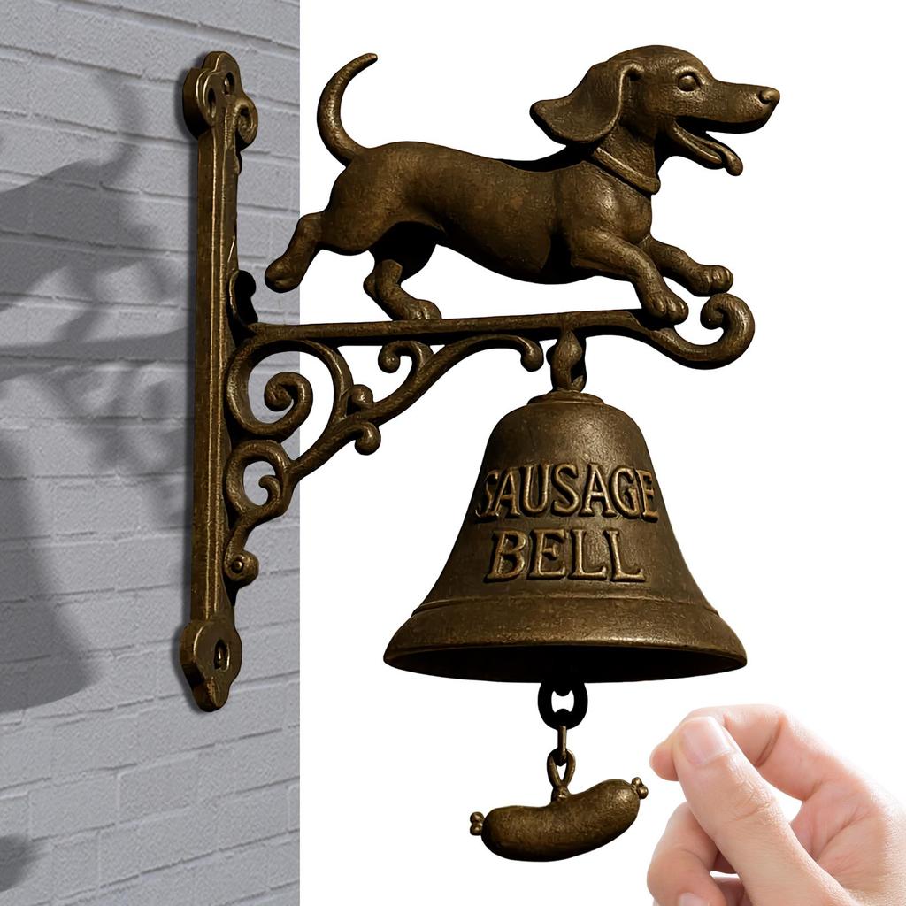 Shopkeepers Bell Halloween Witch Bell Vintage Metal Welcome Doorbell Home Office Entrance Door Wall Mount Decorative Bell