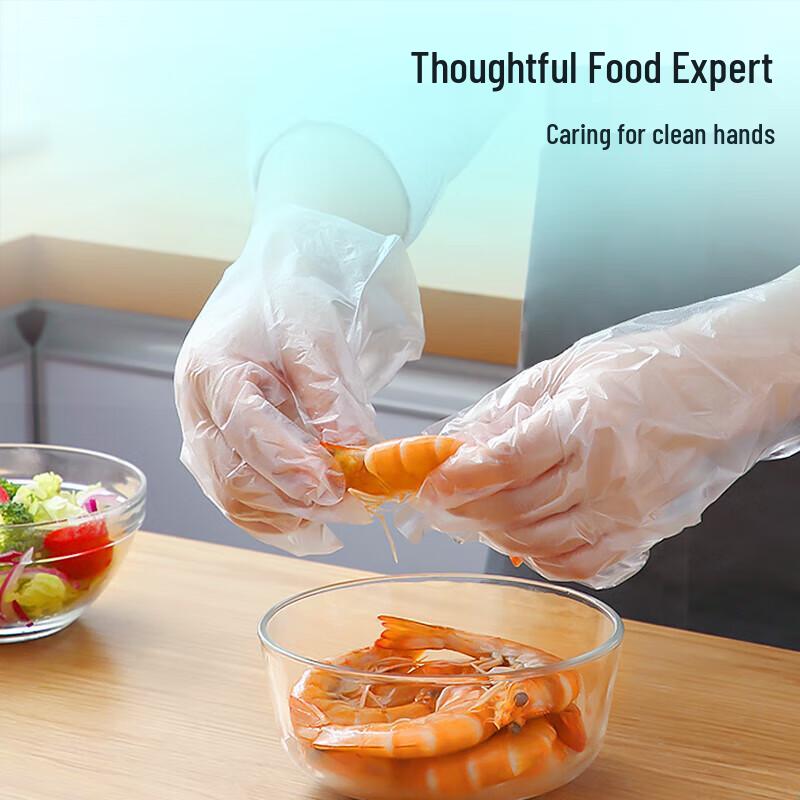 Wutian Disposable PE Food Handling Gloves