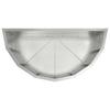 Planter Silver 60 x 30 x 50 cm Galvanized Steel