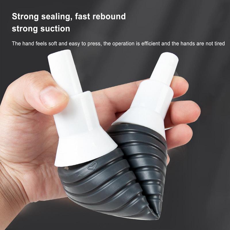 Hand Siphon Pump Manual Suction Siphon Pump Multifunctional Portable Extractor Transfer Kit For Oil Includes Valve Hose And