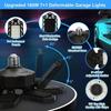 Deformable LED Garage Light, 6/8 Adjustable Panels LED Ceiling Light, Shop Workshop Warehouse High Brightness LED Lighting
