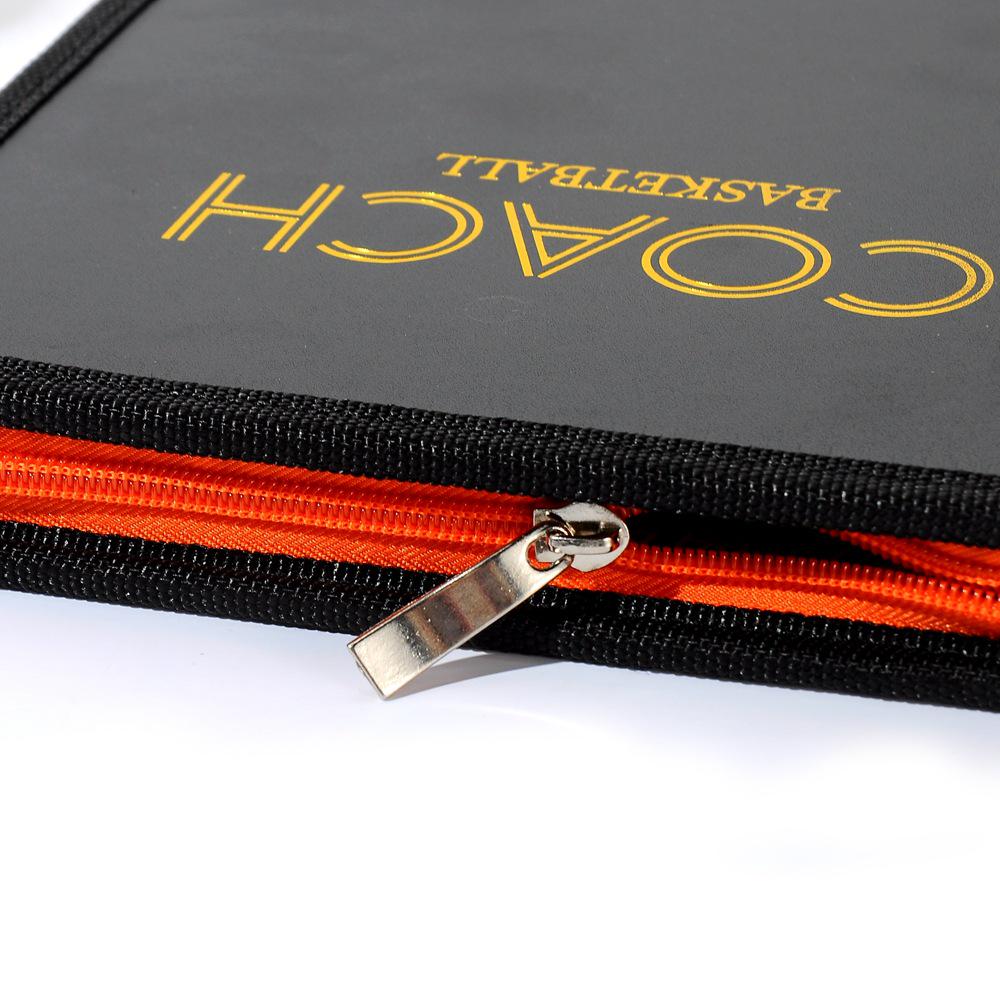 Tactical Magnetic Sports Coaching Board with Zippered Case - Ideal for Soccer and Basketball Diagrams