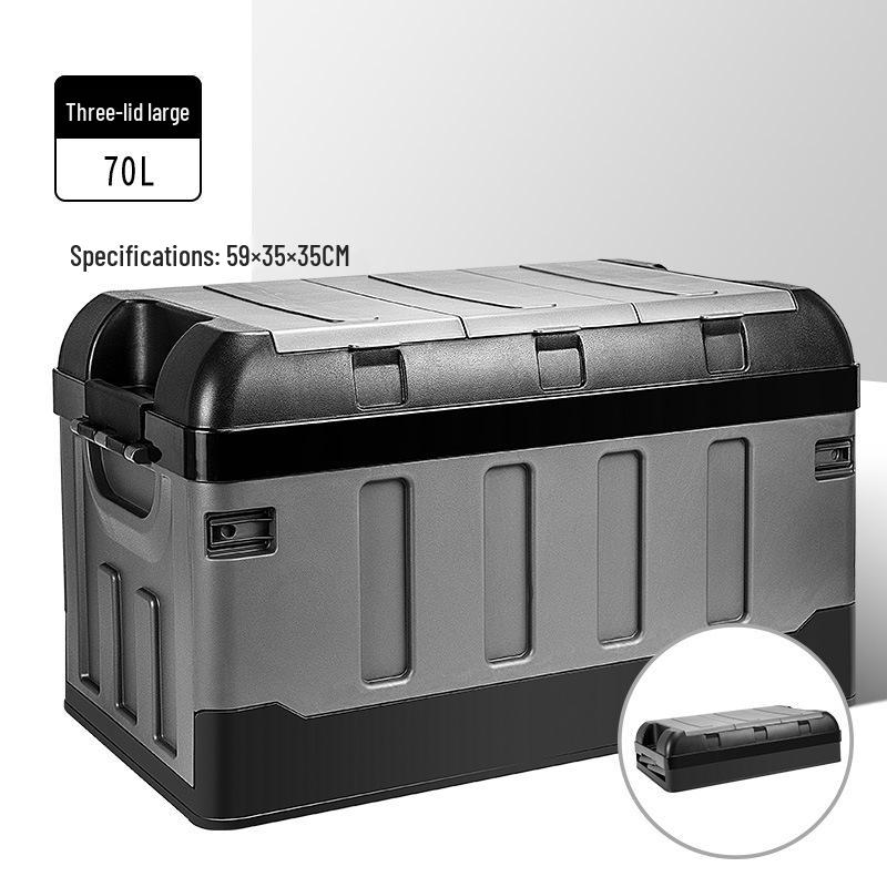 Foldable Car Trunk Organizer & Camping Storage Box