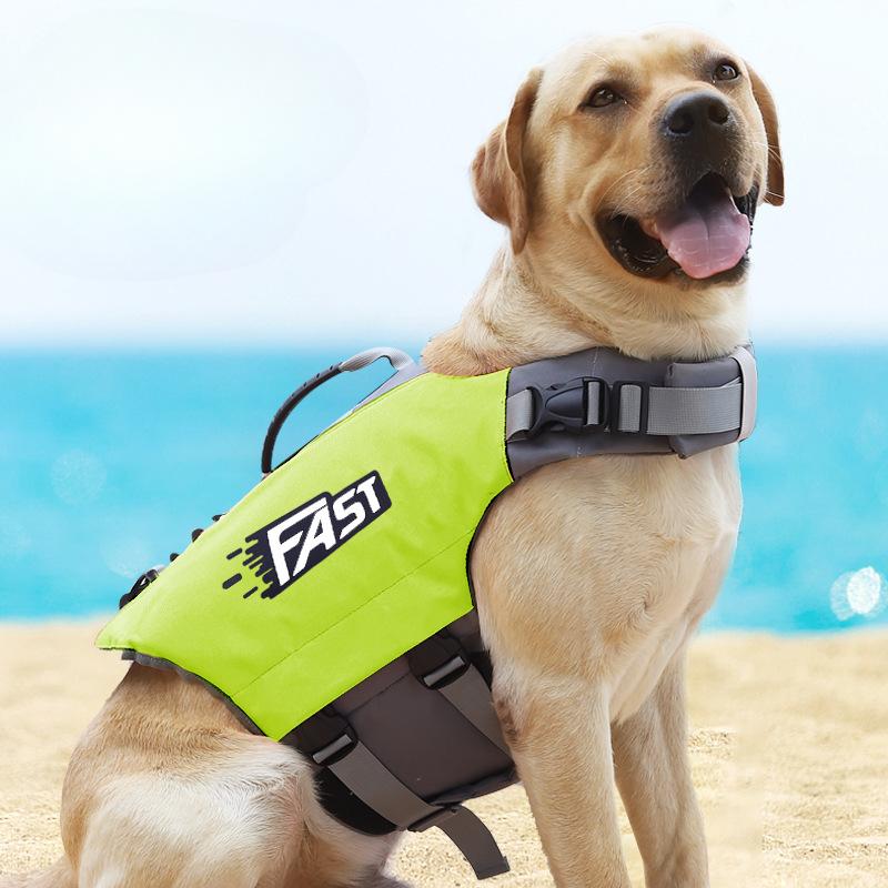 Pet Supplies: Dog Life Jackets, Outdoor Training Medium and Large-sized Dog Life Jackets, Swimming Suits