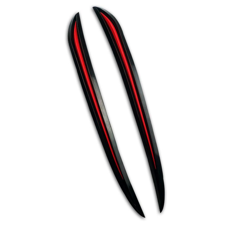 Car Bumper Protector Corner Guard Scratch Strip PVC Universal Car Fender Sticker Front Rear Bumper Protection Adhesive