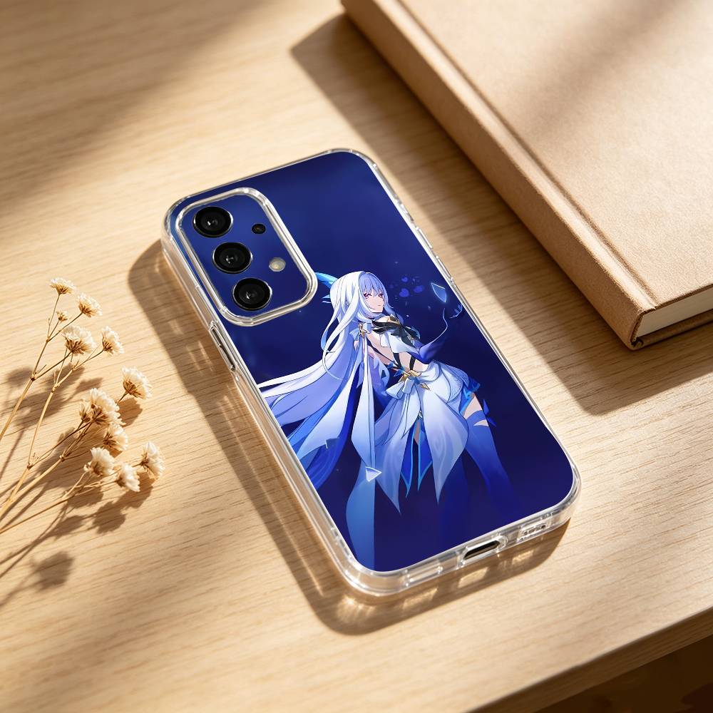 G-Genshin Impact S-Skirk phone Case For Samsung S25,24,21,22,23,30,Ultra,20,Plus,Fe,Lite,Note Transparent Cover Samsung S26