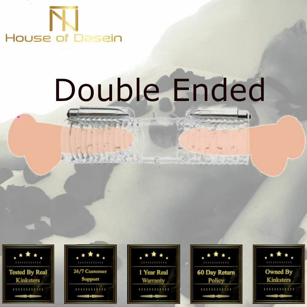 Double Ended Massager Stroker Masturbation Gay Cup Men Masturbators
