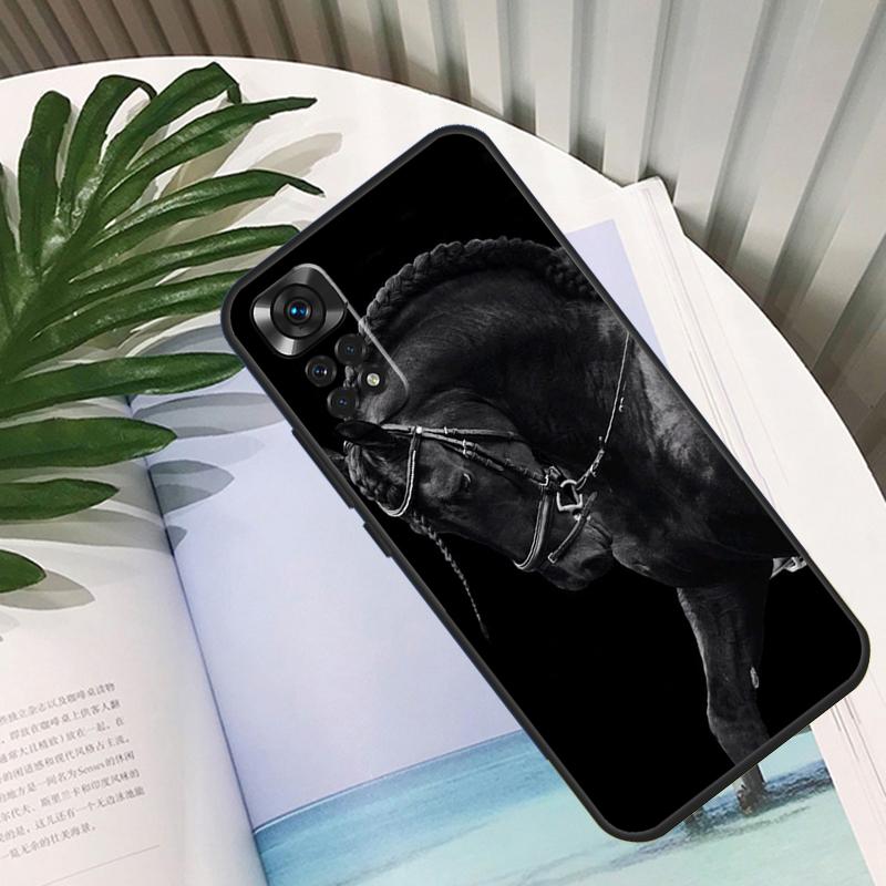 Domineering Cool Horse Funda For Xiaomi Redmi Note 14 10 11 12 13 15 Pro Plus Case For Redmi 15 15C 14C 12C 10C 13C