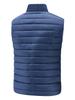 Gilet Casual Homme Jeu Animal Léger Sans Manches Fermeture Éclair Vêtement d'Extérieur Gilet Chaud d'Extérieur avec Poches Blouses de Travail