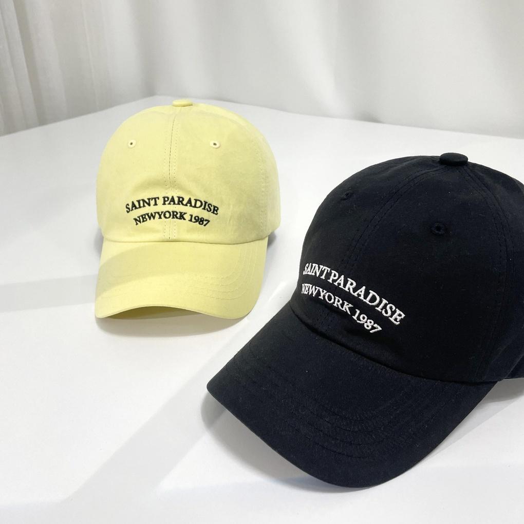 Unisex Basic Daily Cotton New York 1987 Ball Cap