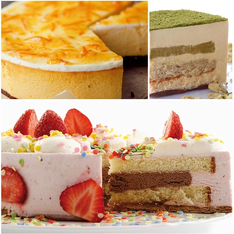 1 stück Edelstahl Mousse Ring Teleskop Runde Kuchen Ring Kuchen Form 6 Zoll-12 Zoll Einstellbare Größe Backen Werkzeug