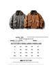 CROWD CITY Unisex Retro Suede Plush Winter Lapel Jacket Y602