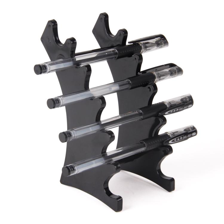 Clear Acrylic Pen and Pencil Display Stand with Customization Options