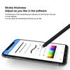 New Mesh Fiber Capacitive Stylus Pen Double Nib Touch Screen Pens Drawing Pen For Universal Capacitive Screen Smart Phone Tablet