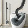 Hygienic Wall Mounted Toilet Brush S-Shaped Toilet Scrubber No Dead Corners Cleaning