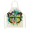 Kreslený motýl Zástěra Pečicí doplňky Ženy Zástěra Kuchyňská Zástěra Kuchyňské doplňky Kavárna Restaurace Restaurace Zástěra