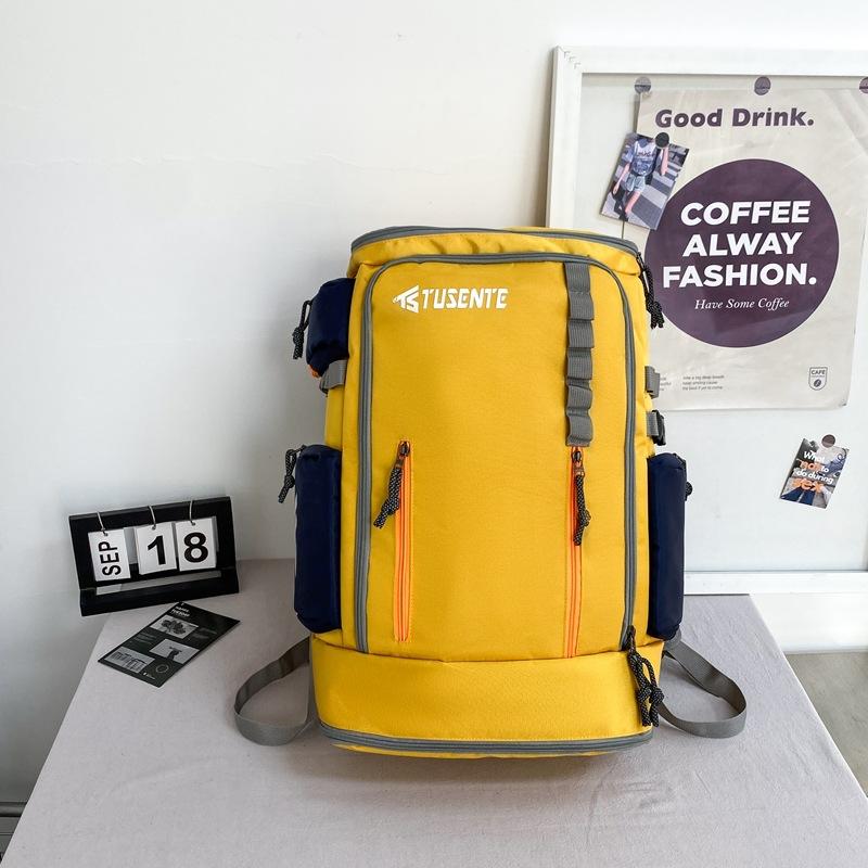 Schoolbag New High-value Multi-purpose Mountaineering Travel Backpack Couple Sports Outdoor Picnic Commuting Large-capacity Backpack