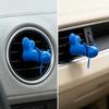 Funny Car Air Freshener Vent Clip, Novelty Aromatherapy Diffuser, Rotating Propeller Automotive Air Outlet Fan for Car Interior Accessories, Gag