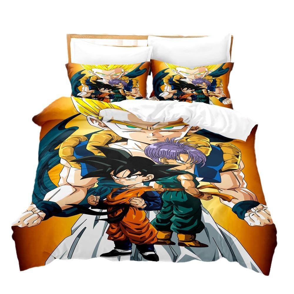 Animation Bedding Kit, Series 3D Digital Printing Three-Piece Set