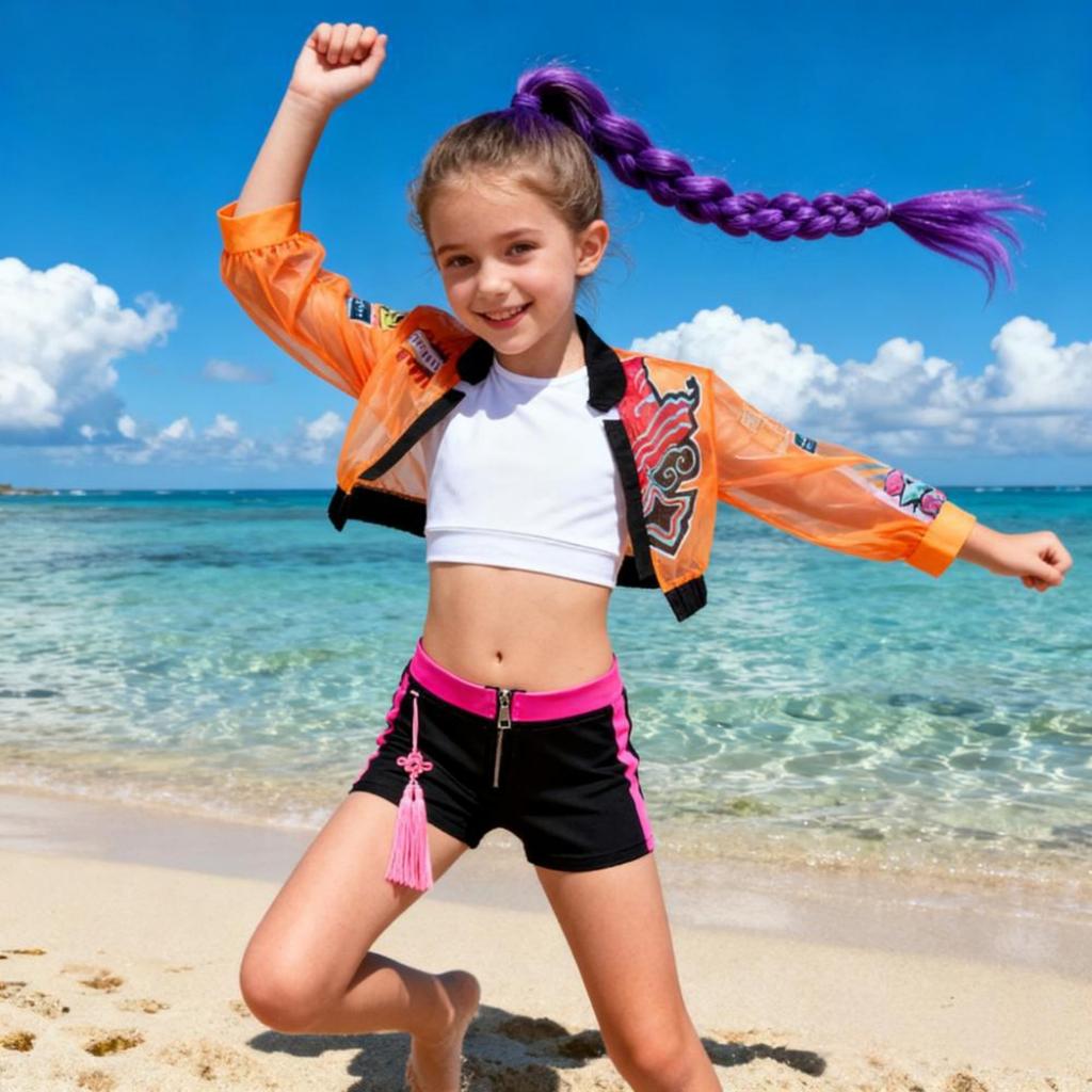 Hot Anime And TV Drama Characters. Female Protagonist Group's Children's Cosplay Outfits. The Same Elements' Swimsuit Cosplay Performance Outfits.