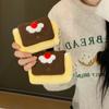 Cute Cherry Pudding Coin Purse Cartoon Mini Plush Portable Small Wallet Multifunctional Storage Card Holder Earphone Pouch