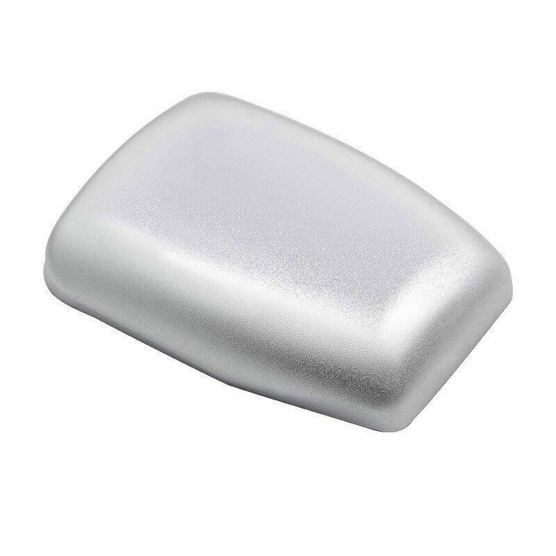 Aluminum Silver Middle Console Armrest Box Cover Trim For Benz E-Class 2012-2015
