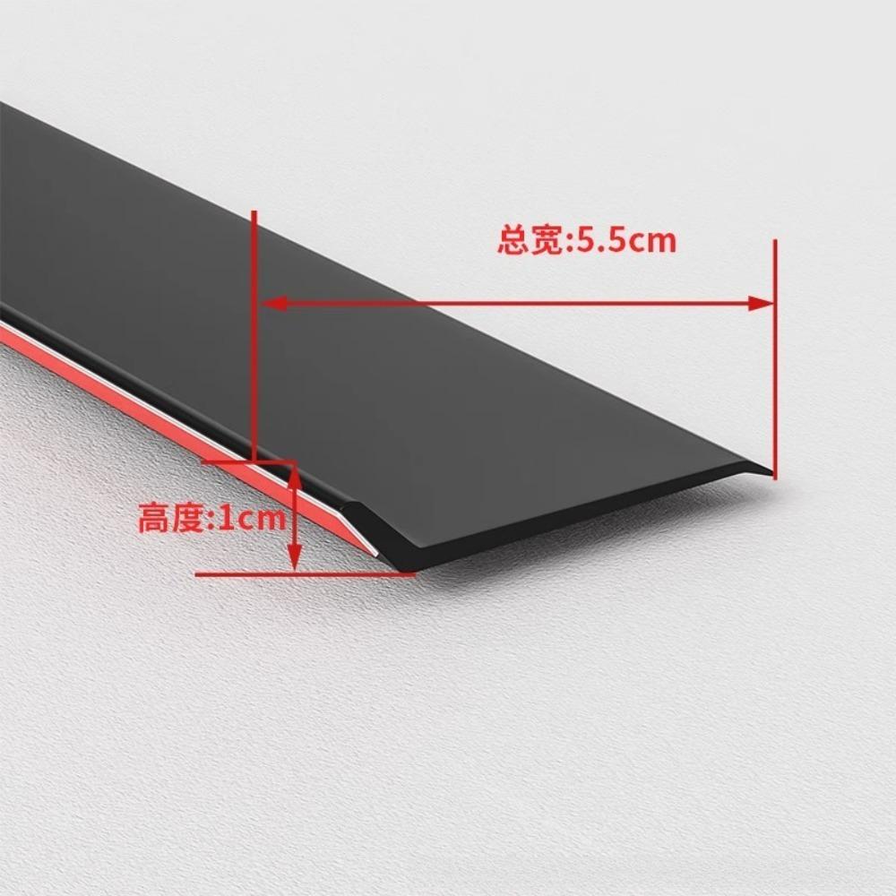 Rainproof Water Backflow Sealing Strip Waterproof Baffle Sill Edge Water Guide Plate Aluminum Sliding Window Water Blocking Bar