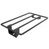 Qiilu Rear Fender Luggage Rack M516-B020 - Black Mounting Motorcycle Carrier for Honda Rebel 250/300/500 2017-2019 (Black)