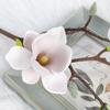 Real Touch Artificial Magnolia Flower Realistic Faux Magnolia Branch  Home Living Room Decor