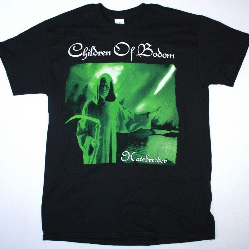 Children Of Bodom Hatebreeder Schwarzes T-Shirt Metal Tee