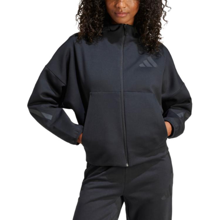 New Adidas Free Shipping With AdiClub Adidas Z.N.E. Full Zip Hoodie JE7848