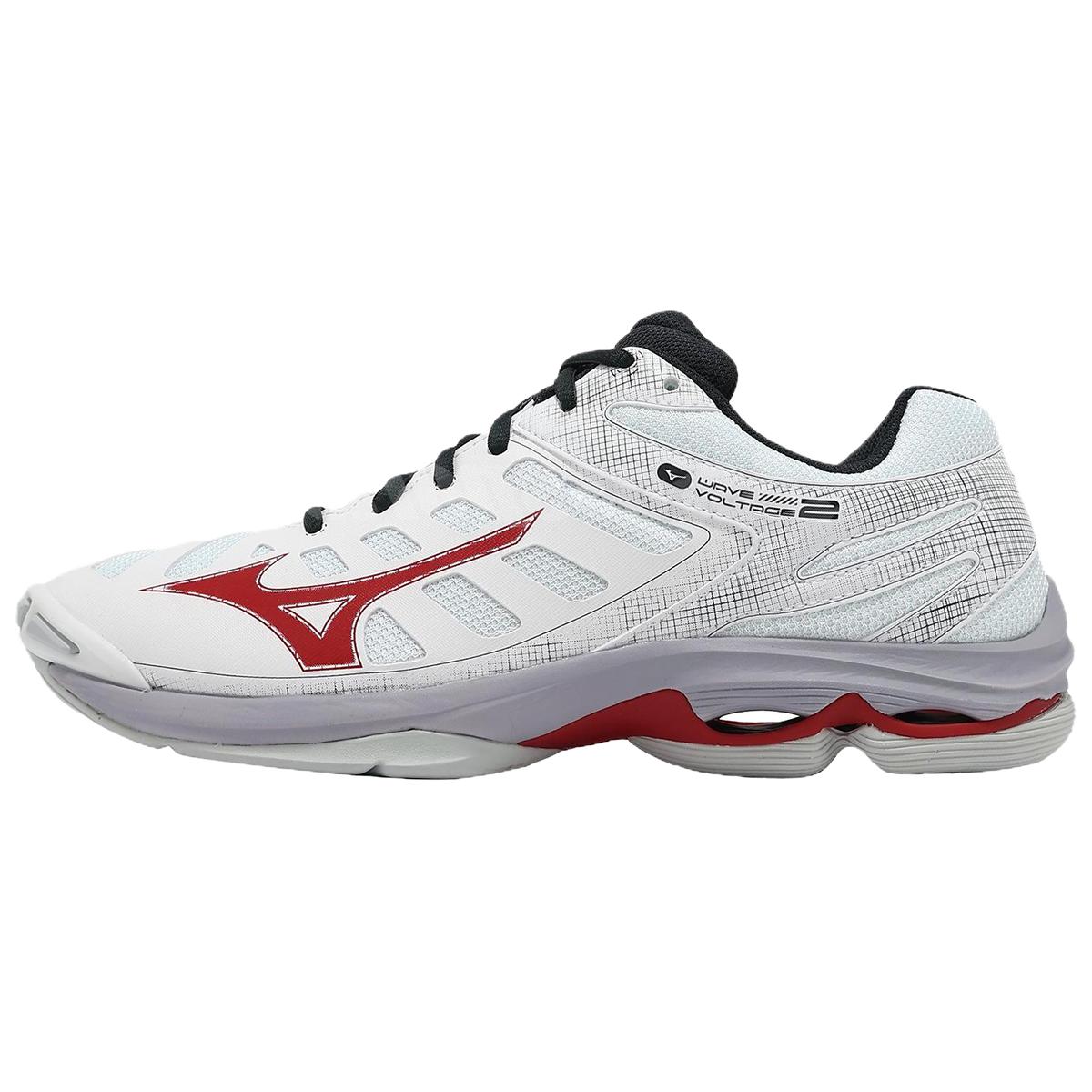 

Кроссовки Mizuno Wave Voltage 2 White Salsa Unisex, черные V1GA246021 37