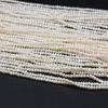 1String, White Natural Potato Shape Pearls Beads, 2-2.5mm, for DIY Necklaces Bracelets Accessories, Jewelry Making, Birthday, Wedding, Party Gift 36cm