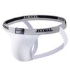Jockstraps Sexy G-string Men's Underwear 1.26 Inch Wide Printing Waistband Mesh Material Breathable Low Waisted Thong Underpants