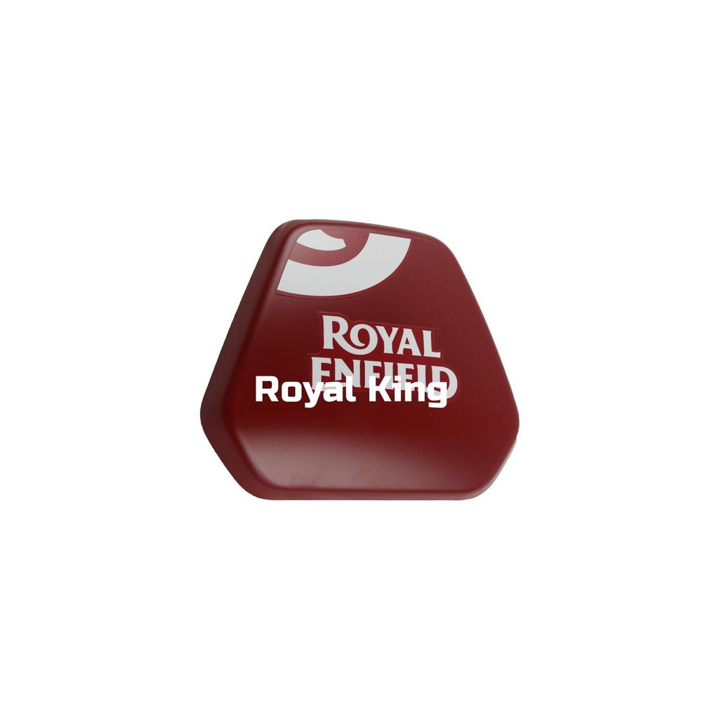 Royal Enfield "White Flame Scram" 411 Right Side "Tank Panel With Sticker"