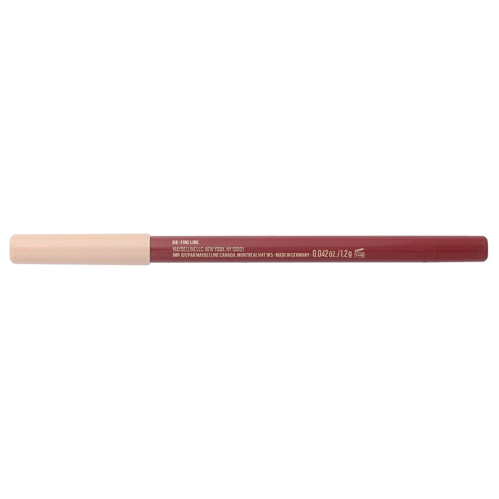 Maybelline Lifter Liner, Lip Pencil, 08 Fine Line, 1.2g (0.042oz)