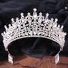 Baroque Rhinestone Crown Hair Comb for Bridal or Birthday Accessories
