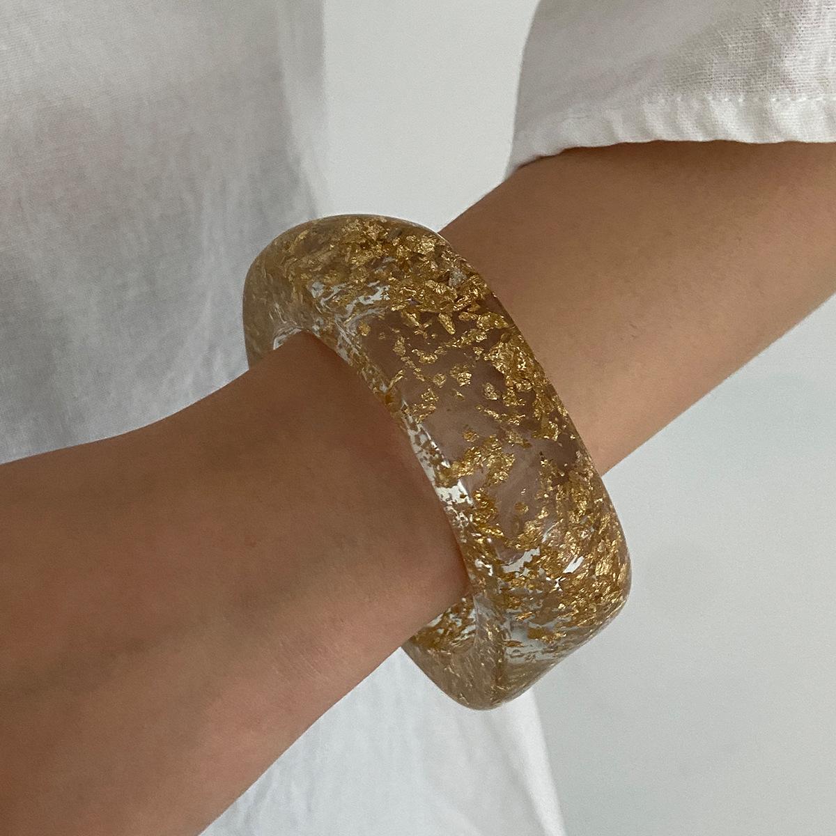 

Нерегулярные прозрачные акриловые браслеты 2025 Новый тренд Ежедневные Y2K украшения Геометрические преувеличенные большие полимерные браслеты для женщин Ретро Pulseras Mujer