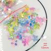 10g Gold Star & Flower Sequin Glitter Beads for DIY Crystal Mud & Nail Art