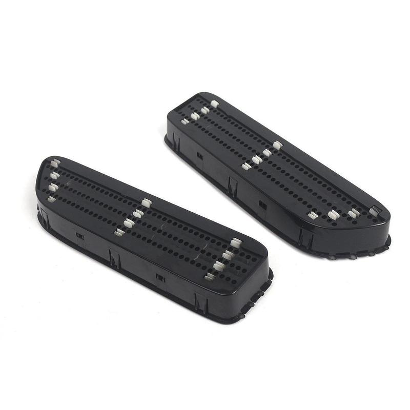 Side Fender Grille Set 51137895914 Sturdy Spare Part Professional Easy to Install Replacement Glossy Black for BMW E46 M3