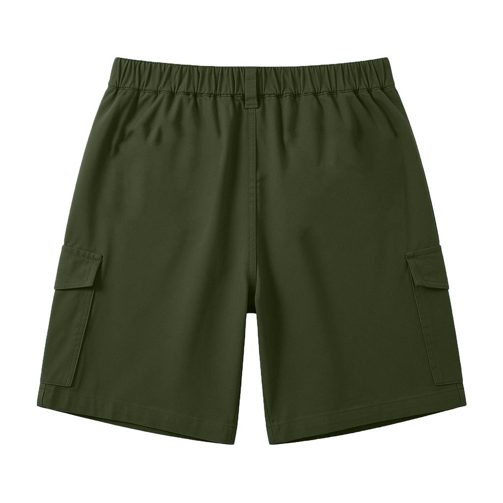 Hiking Shorts For Women Lightweight Elastic Waist Knee Length Cargo Shorts Golf Casual Summer Bermuda Shorts
